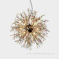 Colorful Beads Chandelier American Design For Living Room